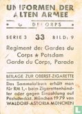 Regiment der Gardes du Corps * Potsdam Garde du Corps, Parade - Afbeelding 2
