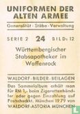 Württembergischer Stabsapotheker im Waffenrock - Afbeelding 2