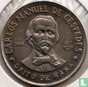 Cuba 1 peso 1977 "Carlos Manuel de Cespedes" - Image 1