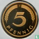 Germany 5 pfennig 1990 (PROOF - J) - Image 2