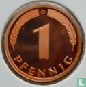 Duitsland 1 pfennig 1990 (PROOF - G) - Afbeelding 2