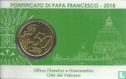 Vatican 50 cent 2018 (stamp & coincard n°20) - Image 2