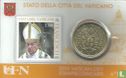 Vatican 50 cent 2018 (stamp & coincard n°19) - Image 1