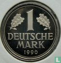 Germany 1 mark 1990 (PROOF - D) - Image 1