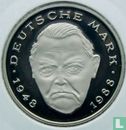Duitsland 2 mark 1990 (PROOF - G - Ludwig Erhard) - Afbeelding 2