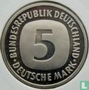 Germany 5 mark 1990 (PROOF - G) - Image 2