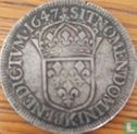 France ½ écu 1647 (K) - Image 1