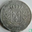Frankrijk 5 francs 1814 (LOUIS XVIII - B) - Afbeelding 1