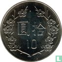 Taiwan 10 yuan 2002 (year 91) - Image 2