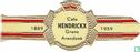 Café Hendrickx Grens Arendonk - 1889 - 1959 - Afbeelding 1
