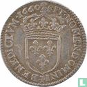 Frankrijk 1/12 écu 1660 (I) - Afbeelding 1