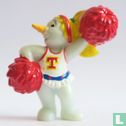 Trixie als cheerleader