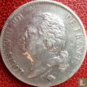 France 5 francs 1823 (D) - Image 2