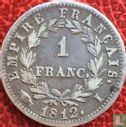 Frankrijk 1 franc 1812 (I) - Afbeelding 1