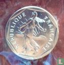 Frankreich 2 Franc 1980 (Piedfort - Silber) - Bild 2
