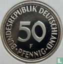 Duitsland 50 pfennig 1992 (PROOF - F) - Afbeelding 2