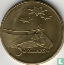 Australië 5 dollars 1992 "International Space Year" - Afbeelding 2