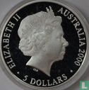 Australia 5 dollars 2000 (PROOF) "Summer Olympics in Sydney - Emus" - Image 1