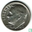 États-Unis 1 dime 1972 (D) - Image 1
