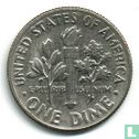 États-Unis 1 dime 1972 (D) - Image 2