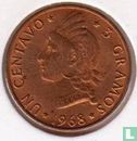Dominicaanse Republiek 1 centavo 1968 - Afbeelding 1