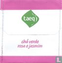 verde rosa e jasmim