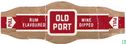 Rum Old Port - Rum Flavoured - Wine Dipped [Pull]  Old Port  Wine Dipped [Pull] - Image 1
