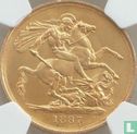 United Kingdom 2 pounds 1887 - Image 1