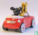 Mickey and Pluto in car - Image 2