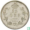 Sweden 25 öre 1856 - Image 1