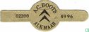 A.C. Boots Almaar - 02200 - 4996 - Afbeelding 1