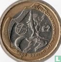 Verenigd Koninkrijk 2 pounds 2002 "Commonwealth Games in Manchester - Scottish flag" - Afbeelding 1
