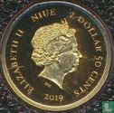 Niue 2½ dollars 2019 (PROOF) "Albert Einstein" - Afbeelding 1