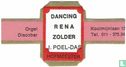 Dancing Rena Zolder J. Poel-Das - Orgel Discobar - Koolmijnlaan 13 Tel. 011-375.34 - Bild 1