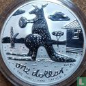 Australie 1 dollar 2008 (argent) "Kangaroo" - Image 2