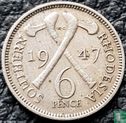 Zuid-Rhodesië 6 pence 1947 - Afbeelding 1