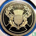 Royaume-Uni 2 pounds 1986 (BE - nickel-laiton) "Commonwealth Games in Edinburgh" - Image 1