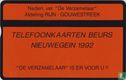 De Verzamelaar Telefoonkaarten beurs Nieuwegein 1992 - Afbeelding 1