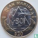 Mexiko 20 Peso 2016 "50th anniversary Plan Marina" - Bild 1