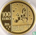Belgium 100 euro 2016 (PROOF) "Centenary of the death of Gabrielle Petit" - Image 1