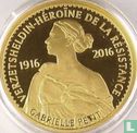 Belgium 100 euro 2016 (PROOF) "Centenary of the death of Gabrielle Petit" - Image 2