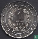 Turkije 1 kurus 2018 "Kelaynak" - Afbeelding 1