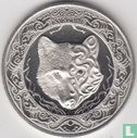 Kazachstan 100 tenge 2018 (coincard) "Sky wolf" - Afbeelding 3