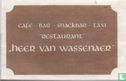Café Bar Snackbar Taxi Restaurant "Heer van Wassenaer" - Afbeelding 1