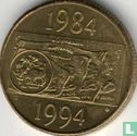 Australie 1 dollar 1994 (C) "10th anniversary Introduction of Dollar Coin" - Image 2