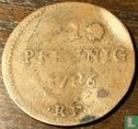 Hessen-Darmstadt 1 pfennig 1786 - Afbeelding 1