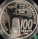 Frankreich 100 Franc 1994 (PP) "50 years Landing in Normandy" - Bild 1