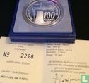 France 100 francs 1994 (PROOF) "50 years Landing in Normandy" - Image 3