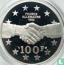 Frankrijk 100 francs 1994 (PROOF) "De Gaulle and Adenauer - Élysée Treaty of 1963" - Afbeelding 2