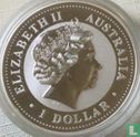 Australië 1 dollar 2000 (zonder privy merk) "Kookaburra" - Afbeelding 2